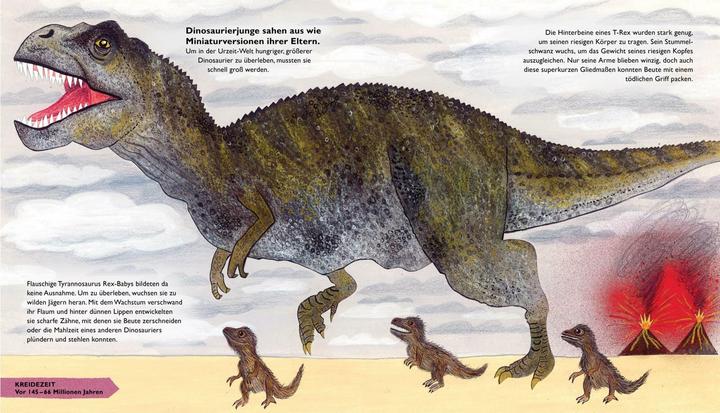 Actual product image So lebten die Dinosaurier und andere Urzeittiere (German, Steve Williams, Catherine Barr, 2024)