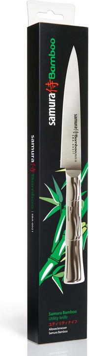 Image du produit Samura BAMBOO Universal Kitchen Utility knife 5"/ 125mm made of AUS 8 Japanese steel 59 HRC (12.50 cm)