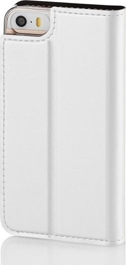 Produktbild Wave BookCase case, iPhone SE / 5S / 5, white (Apple iPhone SE)