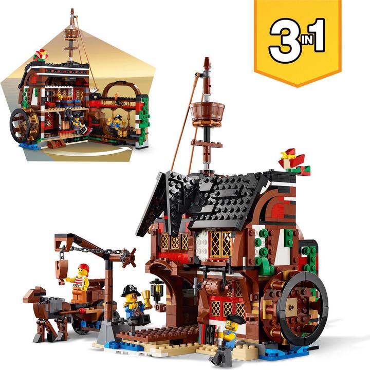 Image du produit LEGO Bateau pirate (31109, LEGO Creator 3-in-1)