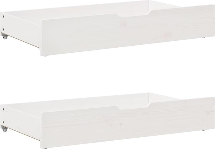 Produktbild VidaXL Tagesbett Gästebett Bettsofa Schlafsofa Schubladen 90x190cm Massivholz (90 x 190 cm)
