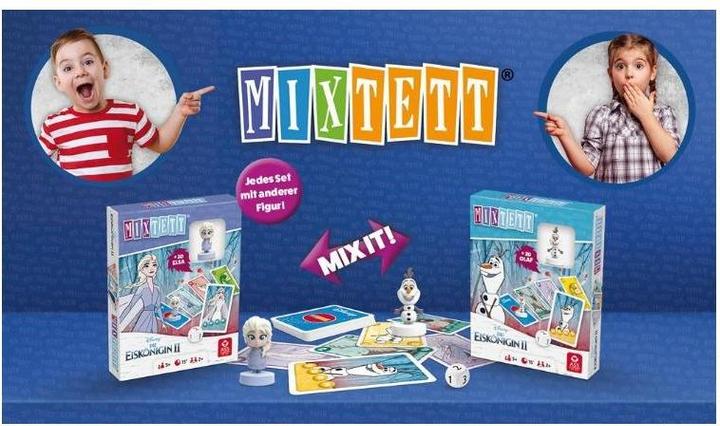 Produktbild ASS Altenburg 22522240 - Mixtett - Disney Die Eiskönigin 2, Kartenspiel (DE/FR(IT) + Figur Elsa, ab 5 J. (Deutsch)
