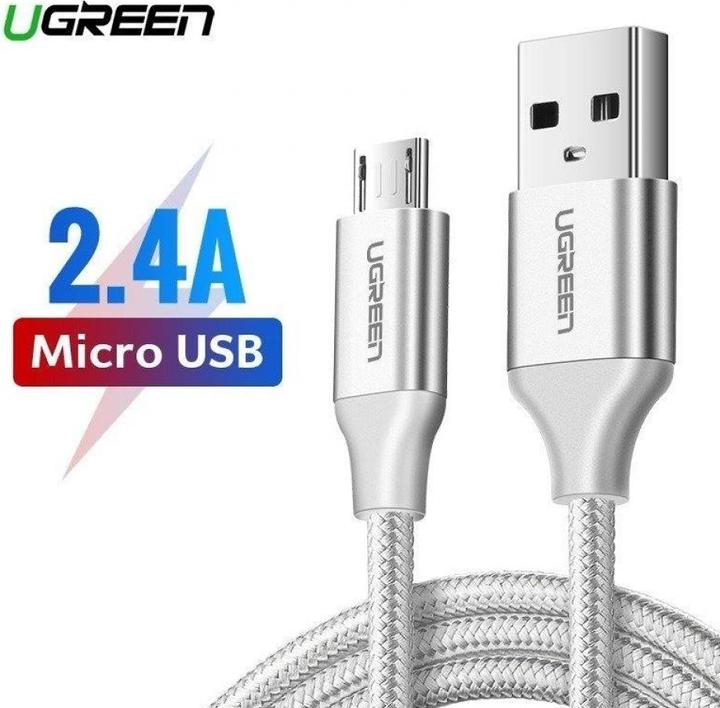 Image du produit Ugreen Câble micro USB vers USB-A 2.0 (1 m, USB 2.0)
