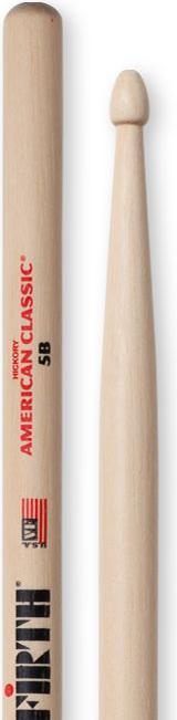 Actual product image Vic Firth VF5B Drum Sticks 5B (Drum set)