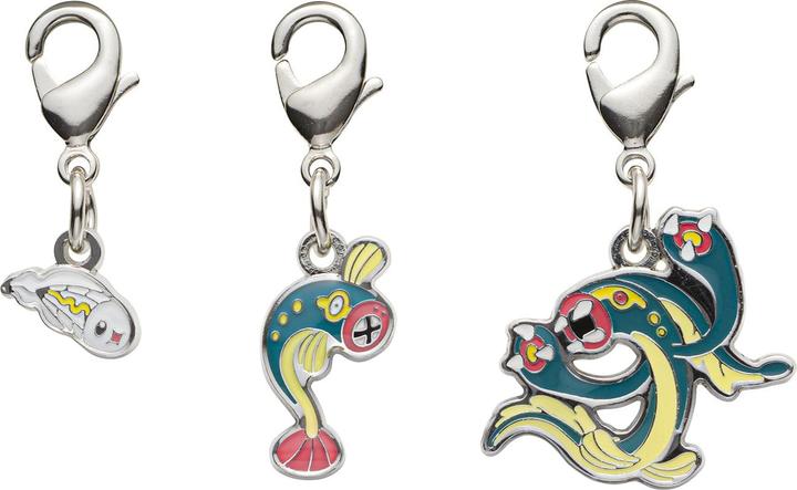 Pokémon Pokemon Center - Tynamo, Eelektrik, Eelektross Schlüsselanhänger - 3 Stück