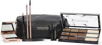 Makeup Revolution Eyebrow Shaping Set with Bag