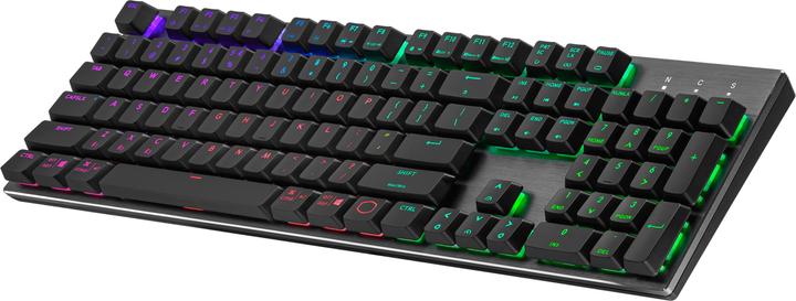 Actual product image Cooler Master Master Master SK653 Black TTC Red toestenbord (US, Wireless)