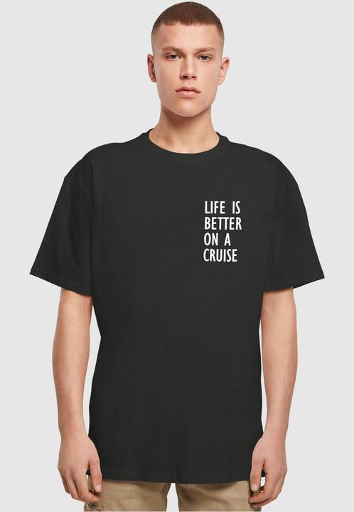 Actual product image Merchcode Life Is Better Heavy Oversized Tee - 112965 (L)