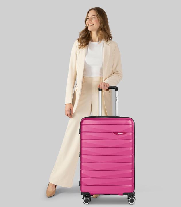 Immagine prodotto Bench Paris 4 Rollen Trolley M 66 cm mit Dehnfalte (74 l, L (90 - 115l))