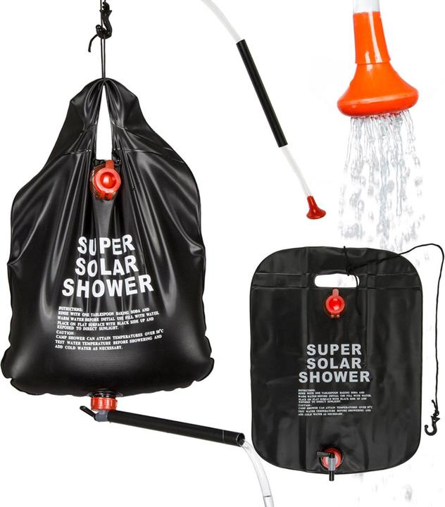 Produktbild Ootb Schwarze Camping-Dusche für ca. 10 Liter