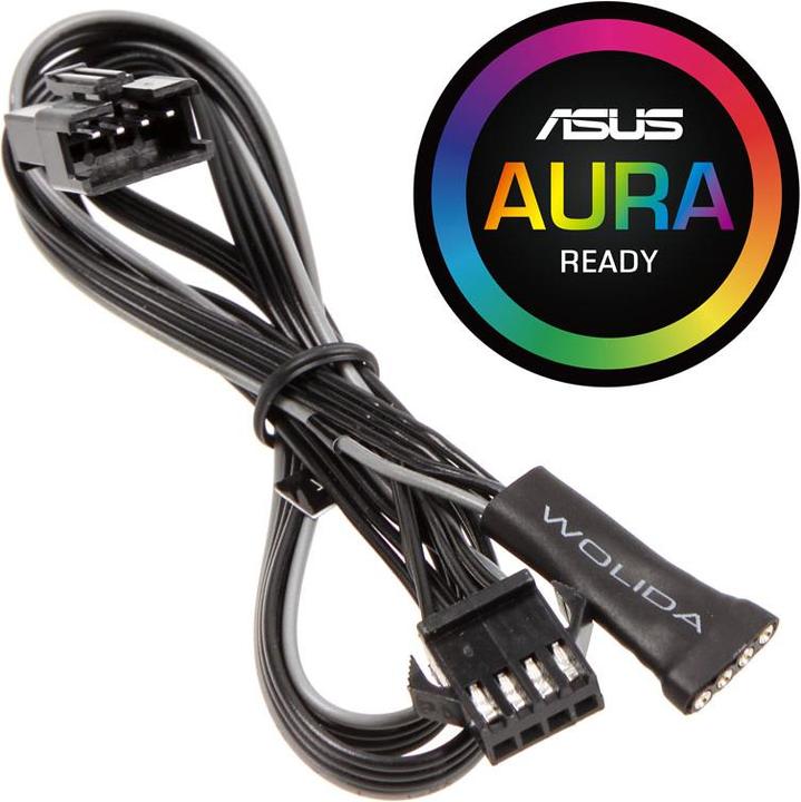 Actual product image Phanteks 4-Pin RGB LED Adapter Cable (RGB)