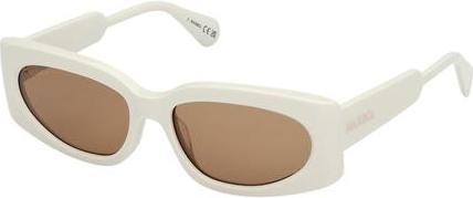Immagine prodotto Latetobed Max & Co Mo0114 25j Shiny Ivory Women's Sunglasses 55/16/140
