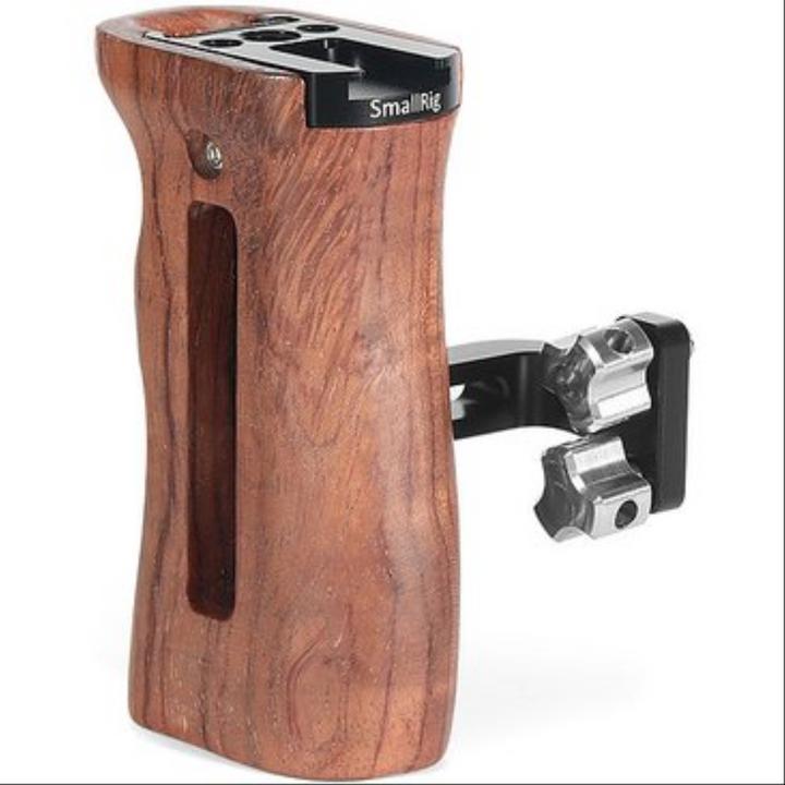 Actual product image SmallRig 2093B Universal wooden side handle (Grip)