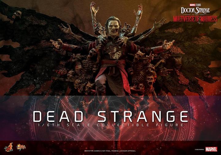 Actual product image Hot Toys DOCTOR STRANGE 2 - Dead Strange - Figurine Movie Masterpiece 1/6 31cm