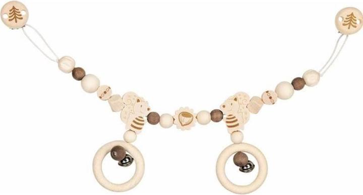 Actual product image Goki Pram chain squirrel with clips