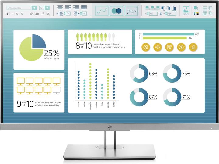 Actual product image HP Elite display E273 (1920 x 1080 pixels, 27")