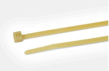 Image du produit HellermannTyton 114-01879 T18R-PA46-NA-M1 Collier de serrage 100 mm 2.50 mm Naturel Chaleur (Serre-câbles en plastique, 100 mm, 100 pcs)