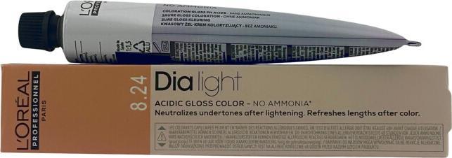 L'Oréal Professionnel L'Oréal DIA Light 8,24 platinblond irise kupfer 50 ml
