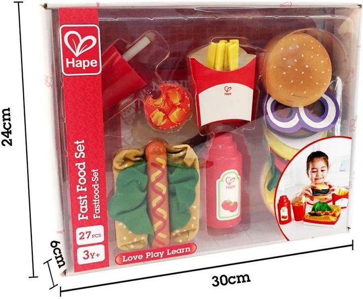 Actual product image Hape Fast Food
