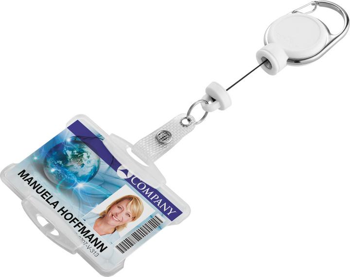 Image du produit Durable Porte-badges pour 1 badge d'entreprise/de sécurité avec clip Extra Strong