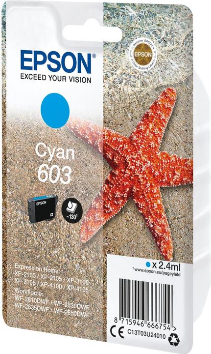 Actual product image Epson 603 (C)