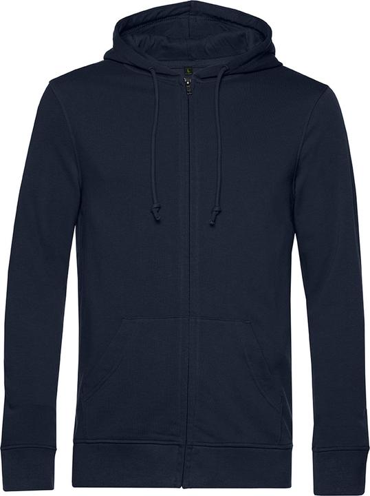 B&C Organic Kapuzenpullover Mit Reissverschluss