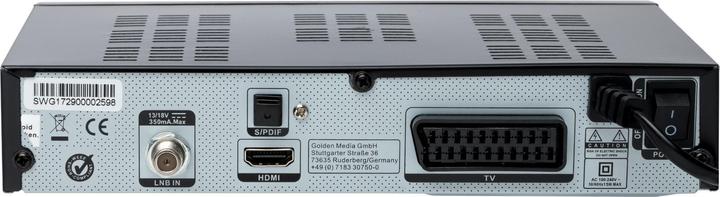 Actual product image Golden Media Golden Interstar HD Fta S2 (Fta) (DVB-S2)
