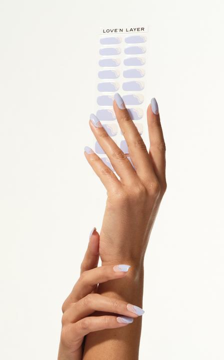 Produktbild Love'n Layer - French Swirl Sky Blue (Nagellacktrockner)