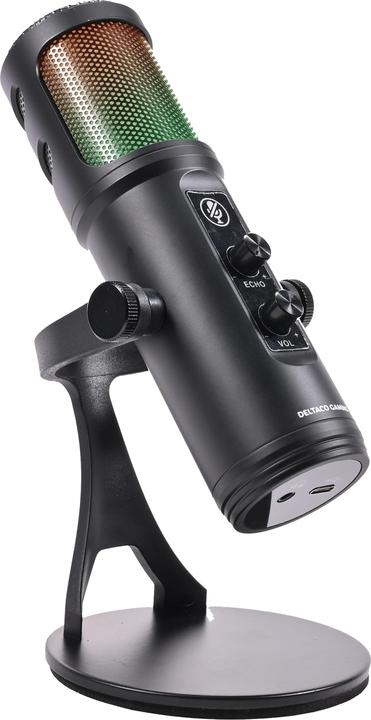 Actual product image Deltaco Gaming RGB Microphone