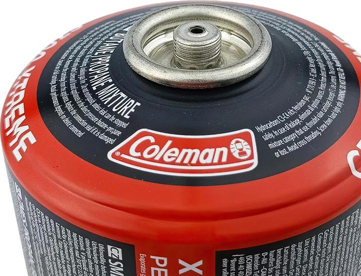 Actual product image Coleman CO Valve Gas Cartridge C300 Xtreme 2182911