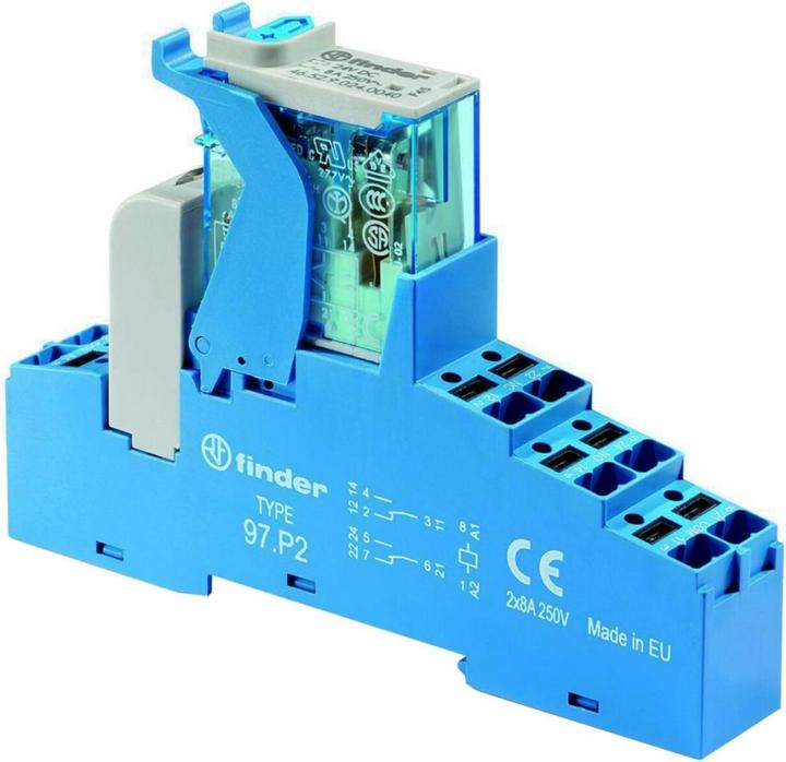Finder Relay interface module push-in terminals