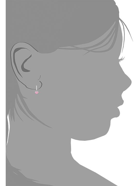 Immagine prodotto Prinzessin Lillifee Gioielli per orecchie da bambina, argento 925, zirconi (sintetici) | cuore (Argento 925)