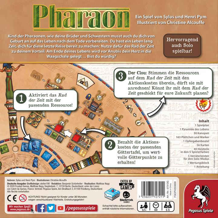 Produktbild Pegasus Pharaon (Deutsch)