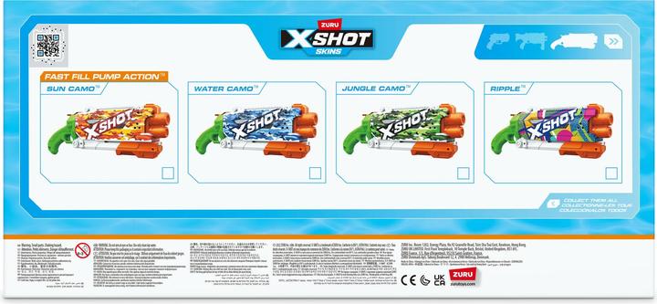 Produktbild Xshot Water-Fast Fill Skins-Pump Action