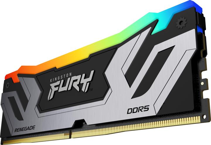 Produktbild Kingston Technology FURY Renegade RGB, 24 GB, 1 x 24 GB, DDR5, 288-pin DIMM (1 x 24GB, 4200 MHz, DDR5-RAM, DIMM)