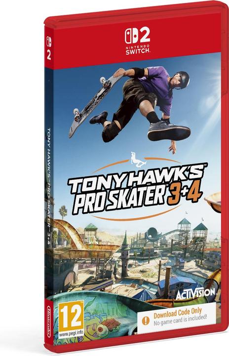 Image du produit Activision Tony Hawk's Pro Skater 3 + 4 (Code in Box) (Switch 2)