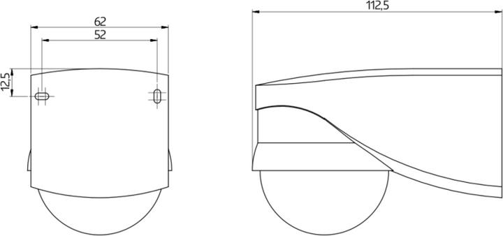 Image du produit B.E.G. Brück Détecteur de mouvement LUXOMAT LCplus (9 m)