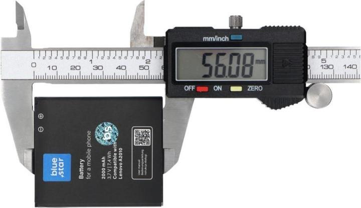 Actual product image Battery Blue Star BLUE STAR PREMIUM battery for LENOVO A2010 2000 mAh