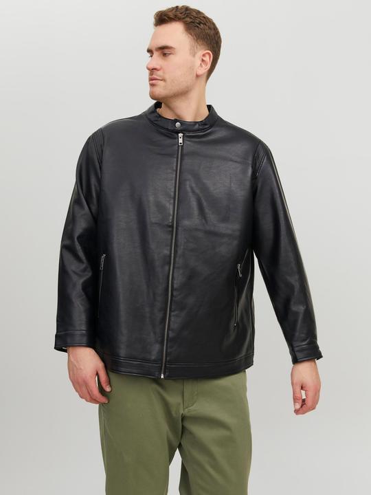 Immagine prodotto Jack & Jones Giacca in ecopelle a taglie forti (6XL)