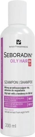 Actual product image Seboradin Oily Hair Shampoo for Hair Loss and Thinning 200ml (200 ml, Liquid shampoo)