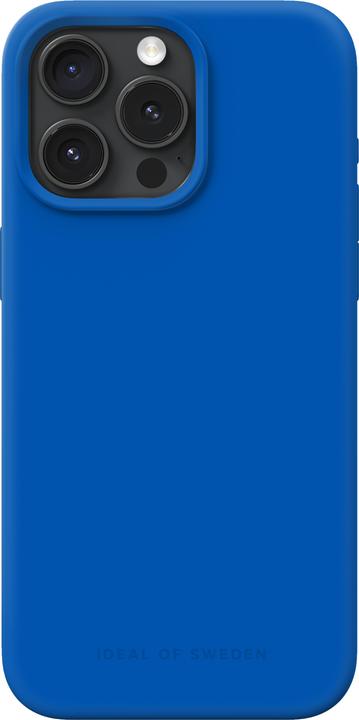 Immagine prodotto iDeal Of Sweden Cover in silicone di design blu cobalto (Apple iPhone 15 Pro Max)