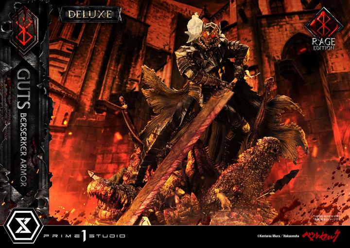 Produktbild Prime 1 Studio Berserk statuette 1/4 Guts Berserker Armor Rage Edition Deluxe Version 67 cm