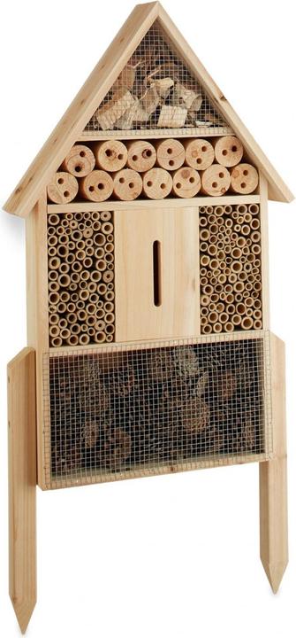 Actual product image Relaxdays Insect Hotel (Butterflies, Lacewings, Bee, Wild bees, Ladybirds)
