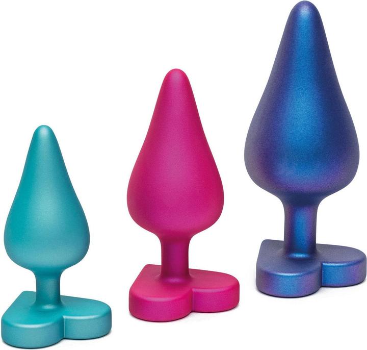 Actual product image Romp Luster Silikon Butt Plug Set