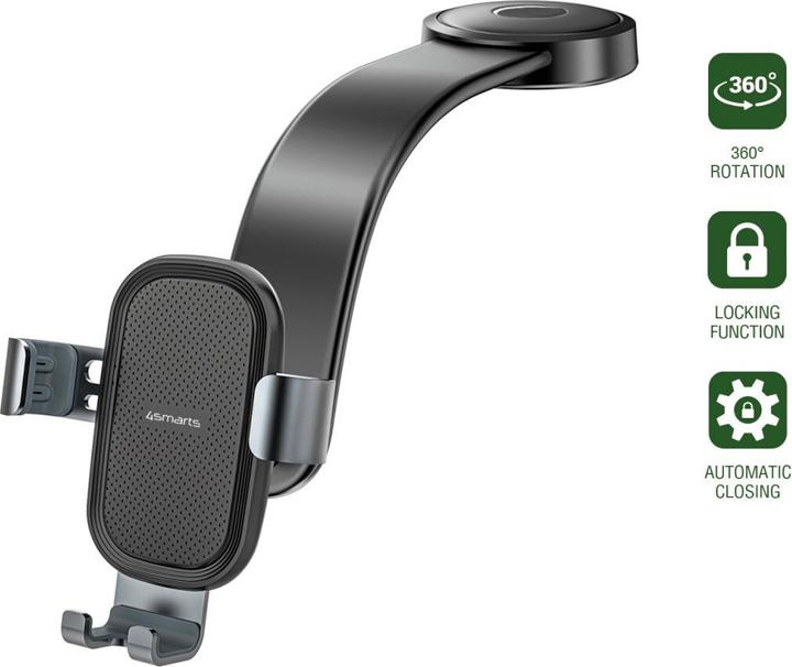 Produktbild 4smarts Halterung Grabber Flex grau / schwarz