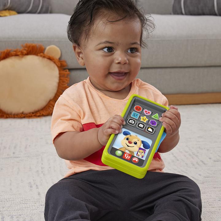 Image du produit Fisher-Price 2-in-1 Slide to Learn Smartphone (DU, F, D, I, QE) (Allemand, Français, Italien, Anglais)