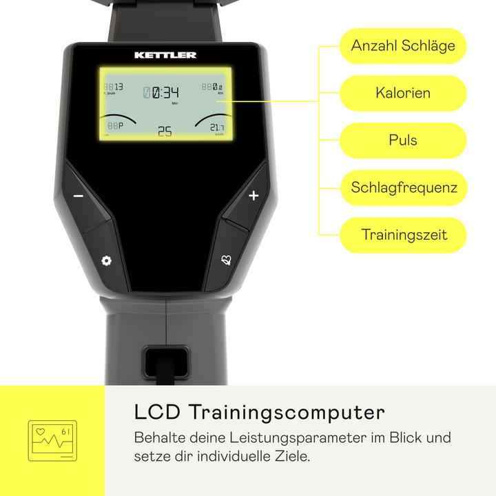 Actual product image Kettler Rower 2.0