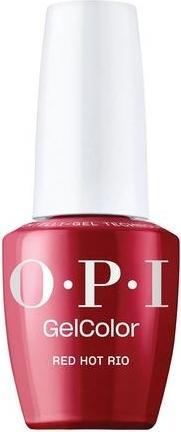 Image du produit OPI GelColor Vernis à ongles gel opaque rouge foncé crème UV (Crème rouge foncé opaque UV Cure, Vernis semi-permanent)