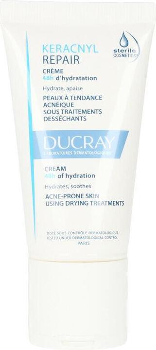 Actual product image Ducray KERACNYL REPAIR Cream 48h Moisture, 50 ml Cream (50 ml, Day cream)