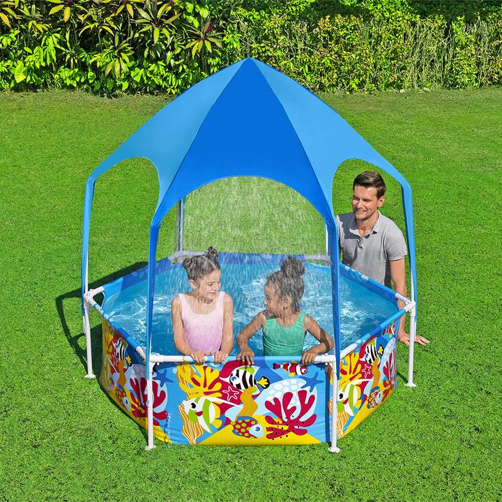 Produktbild Bestway Pool mit Sonnenschutzdach